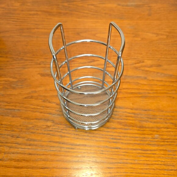Utensil Organizer Holder in Chrome Finish - Countertop NEW - Picture 2 of 4